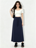 Áo thun nữ cổ V tay ngắn ôm dáng - Ảnh 3